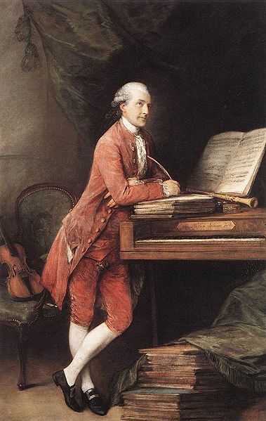 Portrait of Johann Christian Fischer